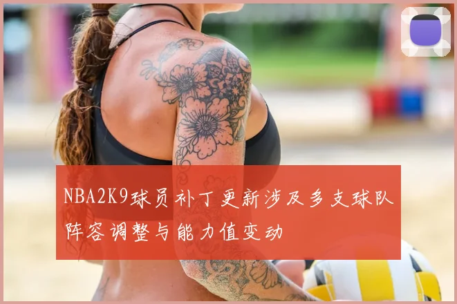 NBA2K9球员补丁更新涉及多支球队阵容调整与能力值变动