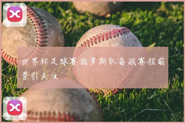 世界杯足球赛俄罗斯队备战赛程前景引关注